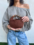 Limited Drop: Audrey bag in Cocoa