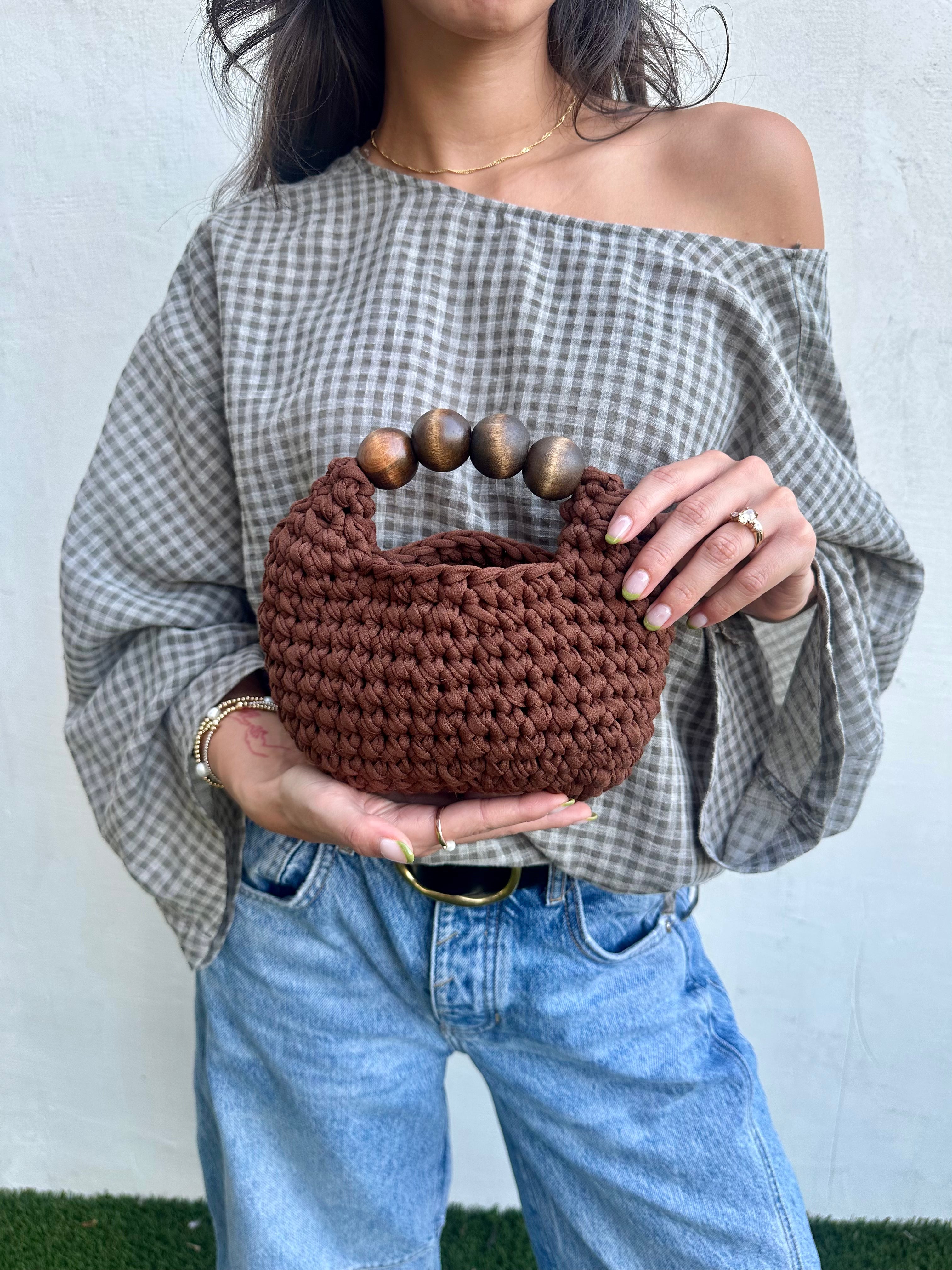 Limited Drop: Audrey bag in Cocoa